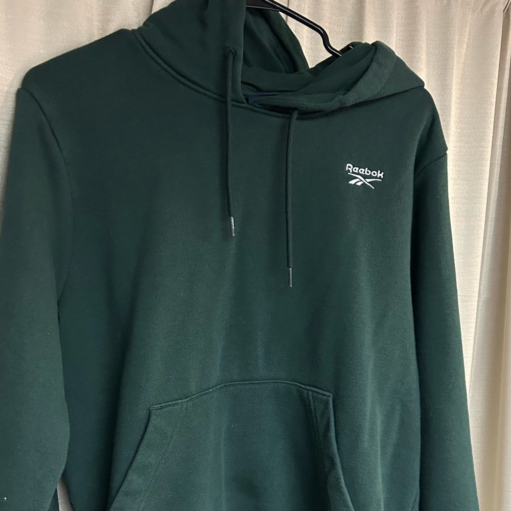 Reebok used green hoodie